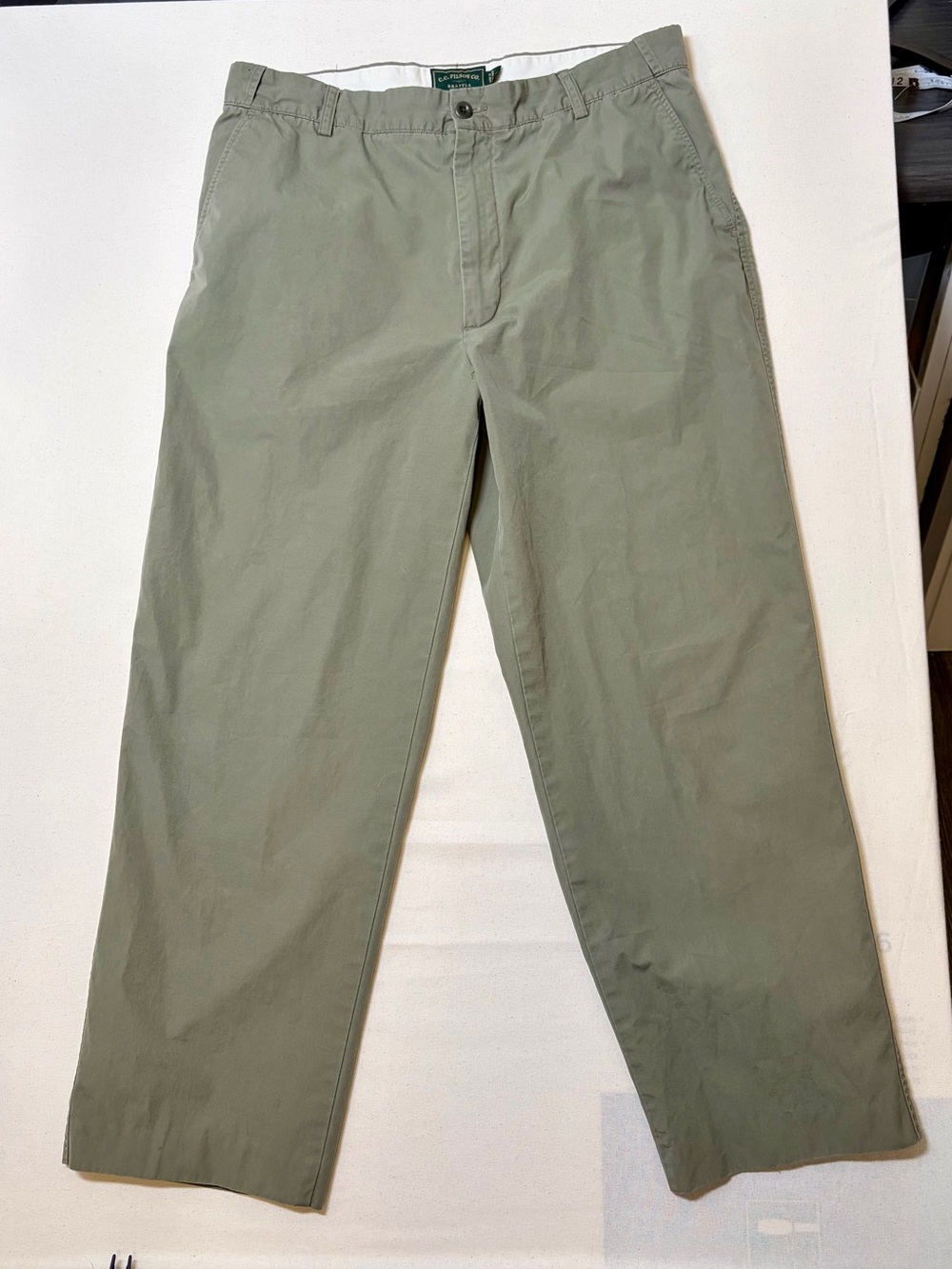 Filson Olive Green Men's Casual Chinos